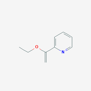 Pyridine, 2-(1-ethoxyethenyl)-