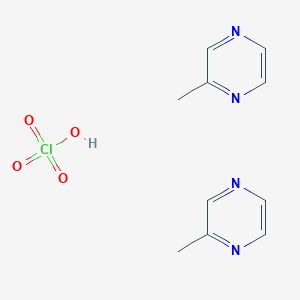 2-Methylpyrazine;perchloric acid