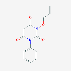 1-Phenyl-3-[(prop-2-en-1-yl)oxy]pyrimidine-2,4,6(1H,3H,5H)-trione