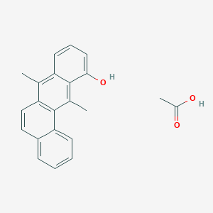 Acetic acid;7,12-dimethylbenzo[a]anthracen-11-ol