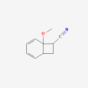 Bicyclo[4.2.0]octa-2,4-diene-7-carbonitrile, 6-methoxy-