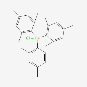 Germane, chlorotris(2,4,6-trimethylphenyl)-