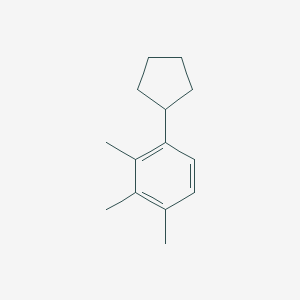 1-Cyclopentyl-2,3,4-trimethylbenzene