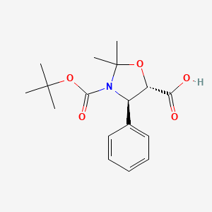 (4R,5S)-3-(tert-Butoxycarbonyl)-2,2-dimethyl-4-phenyloxazolidine-5-carboxylic acid