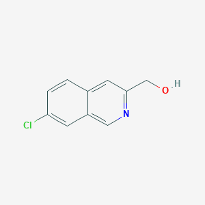 molecular formula C10H8ClNO B1453581 (7-氯异喹啉-3-基)甲醇 CAS No. 1079652-66-6