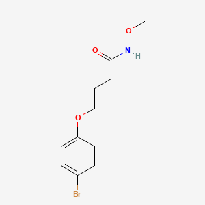 4-(4-bromophenoxy)-N-methoxybutanamide