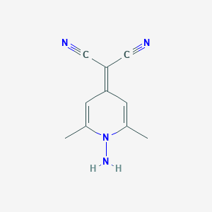 (1-Amino-2,6-dimethylpyridin-4(1H)-ylidene)propanedinitrile