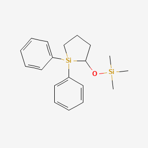 1,1-Diphenyl-2-[(trimethylsilyl)oxy]silolane