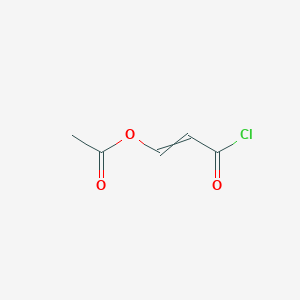 3-Chloro-3-oxoprop-1-en-1-yl acetate