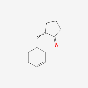 2-[(Cyclohex-3-en-1-yl)methylidene]cyclopentan-1-one