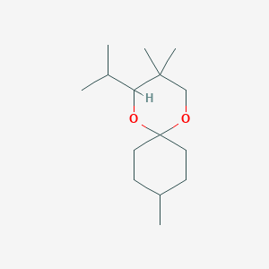 3,3,9-Trimethyl-2-(propan-2-yl)-1,5-dioxaspiro[5.5]undecane