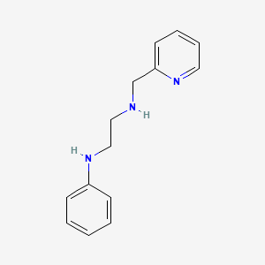 N~1~-Phenyl-N~2~-[(pyridin-2-yl)methyl]ethane-1,2-diamine