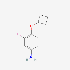 4-Cyclobutoxy-3-fluoroaniline
