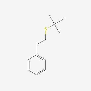 Benzene, [2-[(1,1-dimethylethyl)thio]ethyl]-