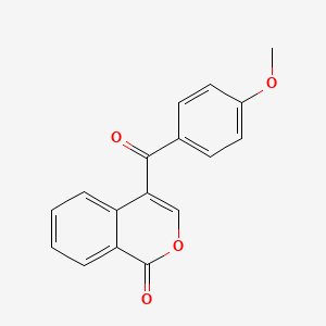 4-(4-Methoxybenzoyl)-1H-2-benzopyran-1-one