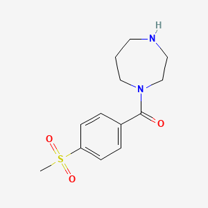 (1,4-Diazepan-1-yl)[4-(methanesulfonyl)phenyl]methanone