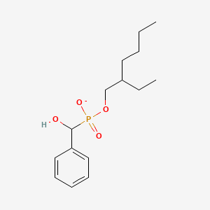 2-Ethylhexyl [hydroxy(phenyl)methyl]phosphonate