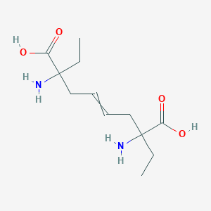 2,7-Diamino-2,7-diethyloct-4-enedioic acid