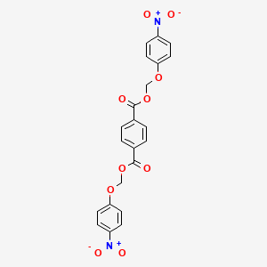 Bis[(4-nitrophenoxy)methyl] benzene-1,4-dicarboxylate