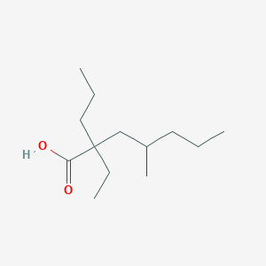 2-Ethyl-4-methyl-2-propylheptanoic acid