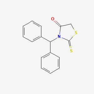 3-(Diphenylmethyl)-2-sulfanylidene-1,3-thiazolidin-4-one