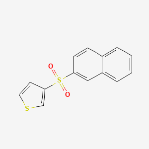 Thiophene, 3-(2-naphthalenylsulfonyl)-