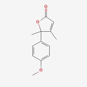 5-(4-Methoxyphenyl)-4,5-dimethylfuran-2(5H)-one