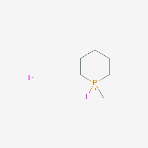 1-Iodo-1-methylphosphinan-1-ium iodide