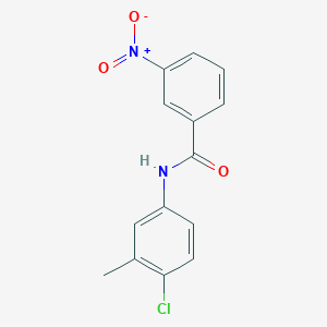 N-(4-Chloro-3-methylphenyl)-3-nitrobenzamide