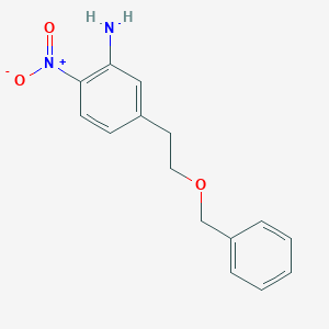 5-[2-(Benzyloxy)ethyl]-2-nitroaniline