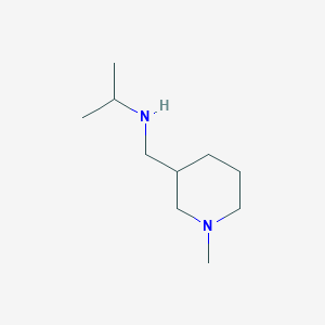 molecular formula C10H22N2 B1453625 异丙基-(1-甲基-哌啶-3-基甲基)-胺 CAS No. 1304279-24-0