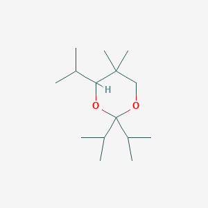 5,5-Dimethyl-2,2,4-tri(propan-2-yl)-1,3-dioxane