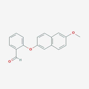 Benzaldehyde, 2-[(6-methoxy-2-naphthalenyl)oxy]-