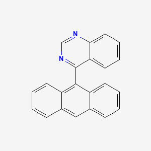 4-(Anthracen-9-YL)quinazoline