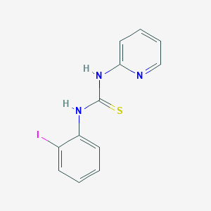 N-(2-Iodophenyl)-N'-pyridin-2-ylthiourea