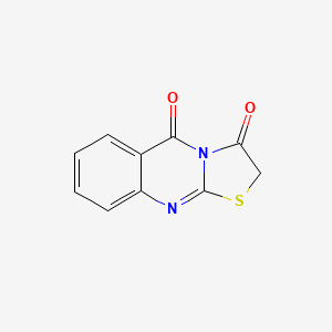 5H-Thiazolo[2,3-b]quinazoline-3,5(2H)-dione