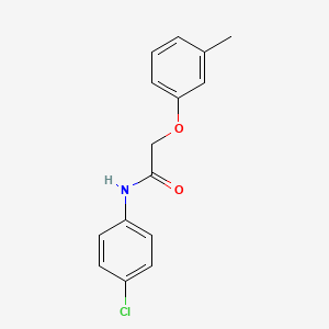 N-(4-chlorophenyl)-2-(3-methylphenoxy)acetamide