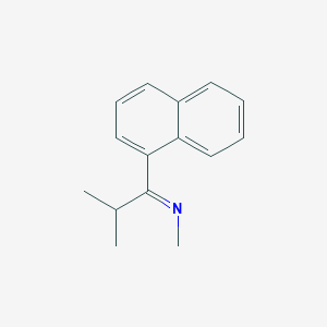 Methanamine, N-[2-methyl-1-(1-naphthalenyl)propylidene]-, (Z)-