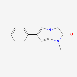 1-Methyl-6-phenyl-1H-pyrrolo[1,2-a]imidazol-2(3H)-one