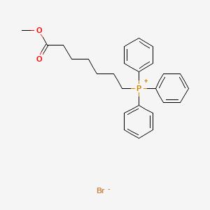 (7-Methoxy-7-oxoheptyl)(triphenyl)phosphanium bromide