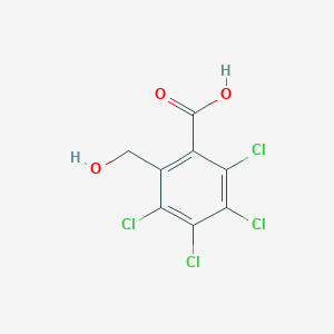 Benzoic acid, 2,3,4,5-tetrachloro-6-(hydroxymethyl)-