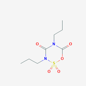 3,5-Dipropyl-1,2lambda~6~,3,5-oxathiadiazinane-2,2,4,6-tetrone