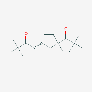 7-Ethenyl-2,2,4,7,9,9-hexamethyldec-4-ene-3,8-dione