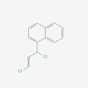 1-(1,3-Dichloroprop-2-en-1-yl)naphthalene