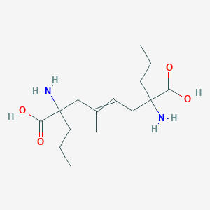 2,7-Diamino-4-methyl-2,7-dipropyloct-4-enedioic acid