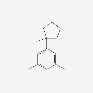 1,3-Dimethyl-5-(1-methylcyclopentyl)benzene