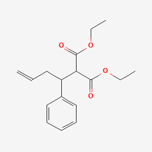 Propanedioic acid, (1-phenyl-3-butenyl)-, diethyl ester