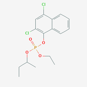 Butan-2-yl 2,4-dichloronaphthalen-1-yl ethyl phosphate