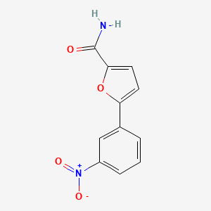 5-(3-Nitrophenyl)furan-2-carboxamide