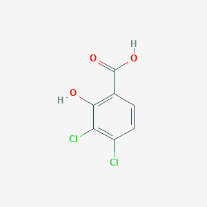 molecular formula C7H4Cl2O3 B1453657 3,4-Dichloro-2-hydroxybenzoic acid CAS No. 14010-45-8